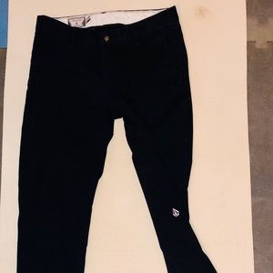 Volcum Black Chinos